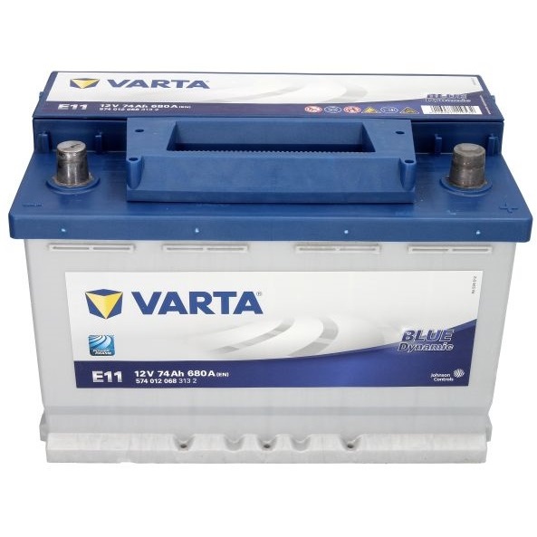 Baterie Varta Blue Dynamic E11 74Ah 680A 12V 5740120683132